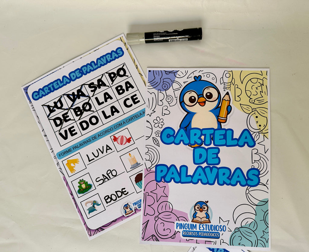 Cartela de Palavras