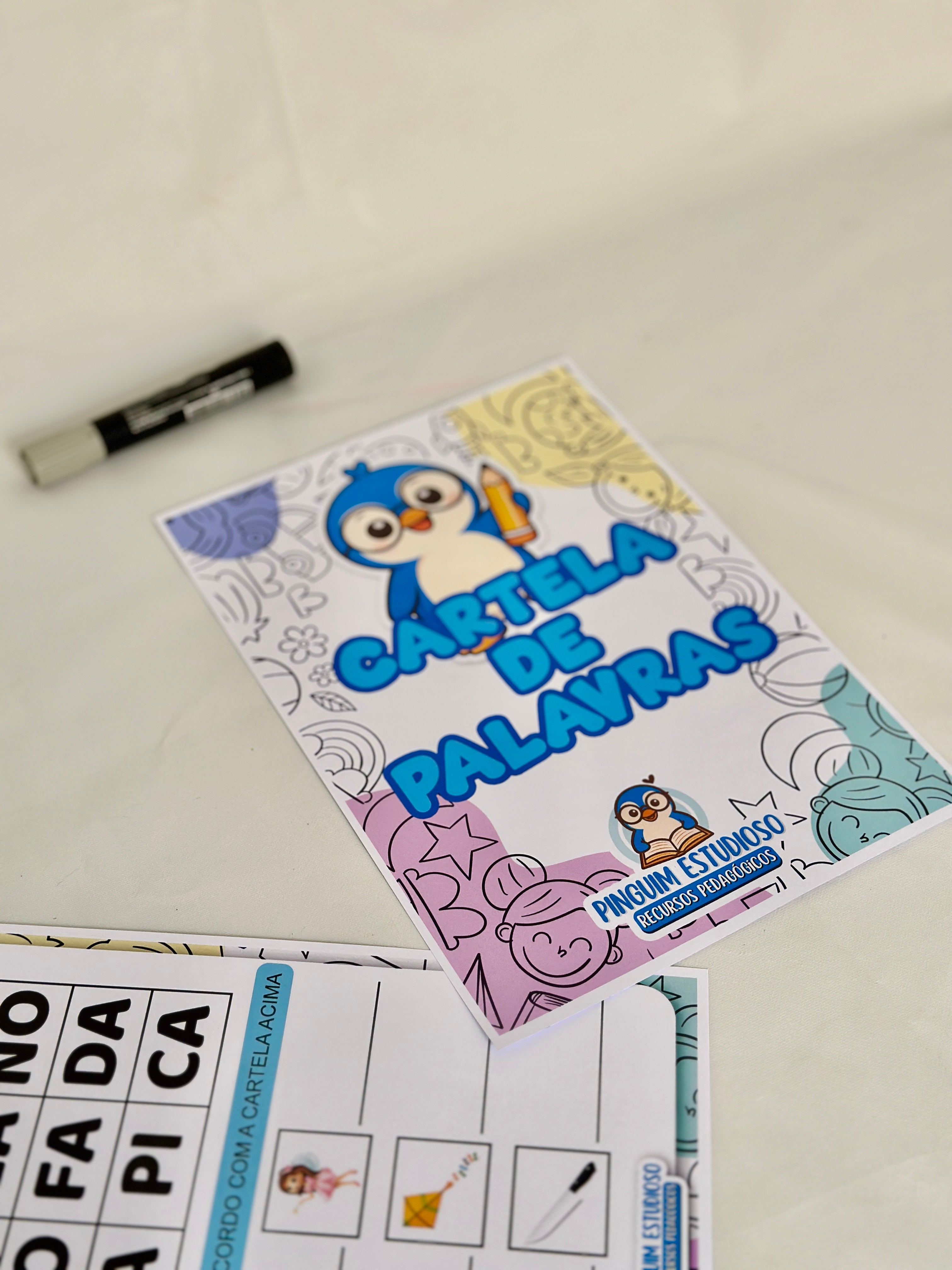 Cartela de Palavras