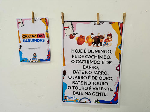 Cartaz das Parlendas