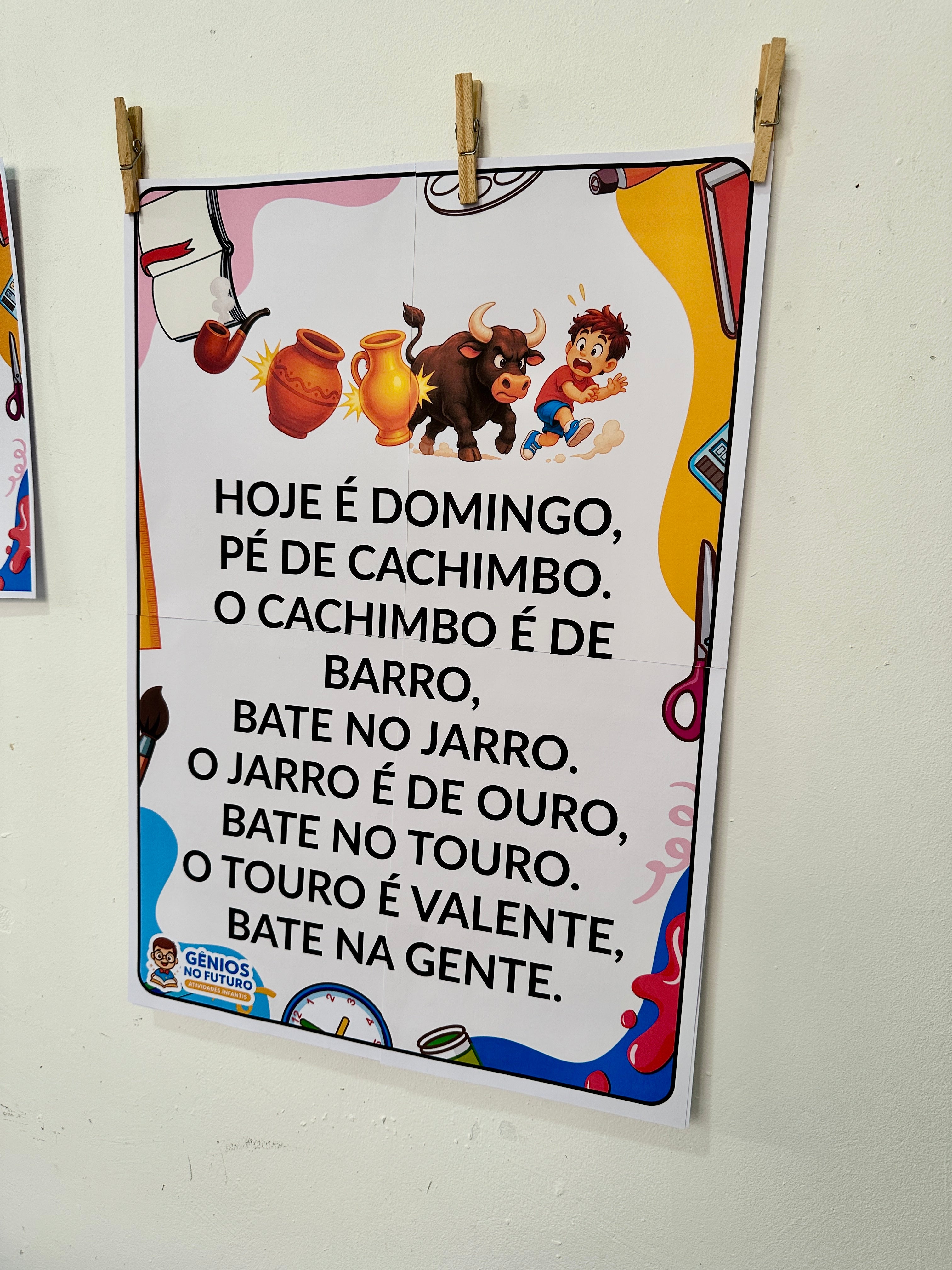 Cartaz das Parlendas