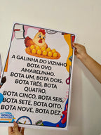 Cartaz das Parlendas
