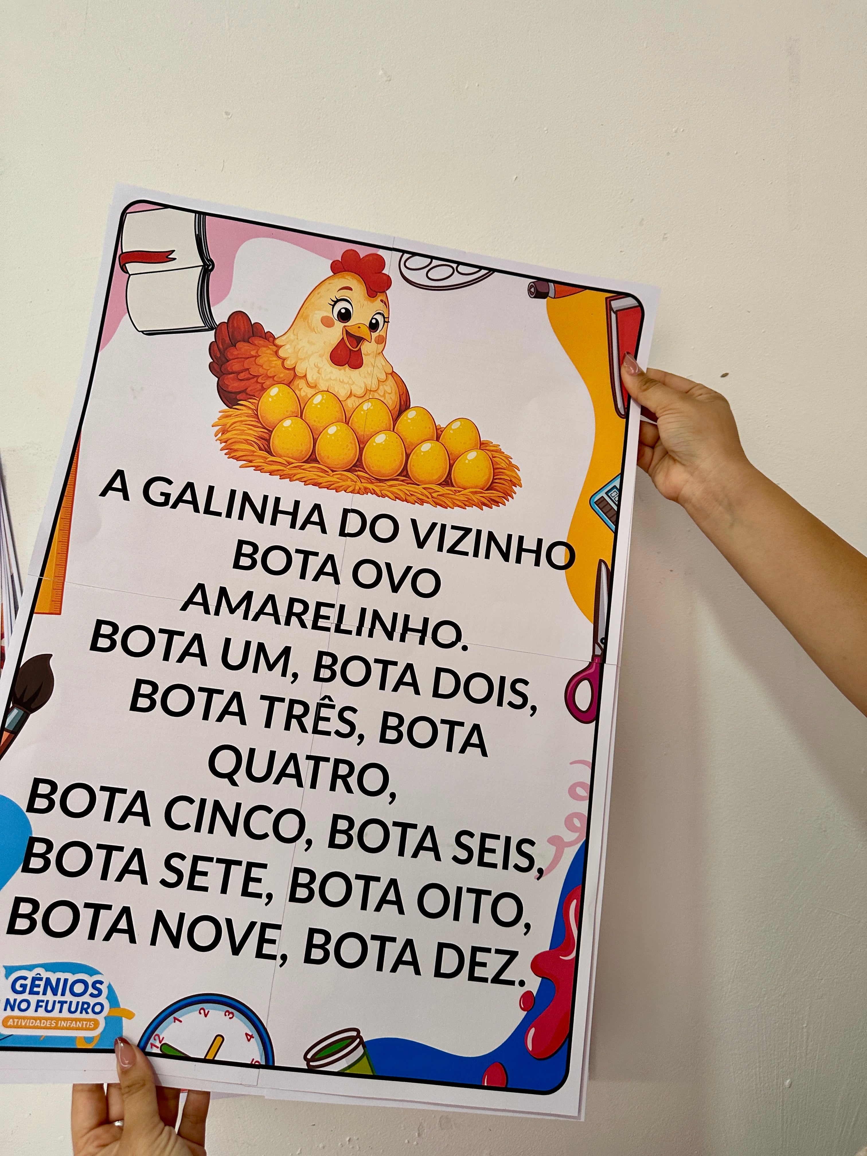 Cartaz das Parlendas