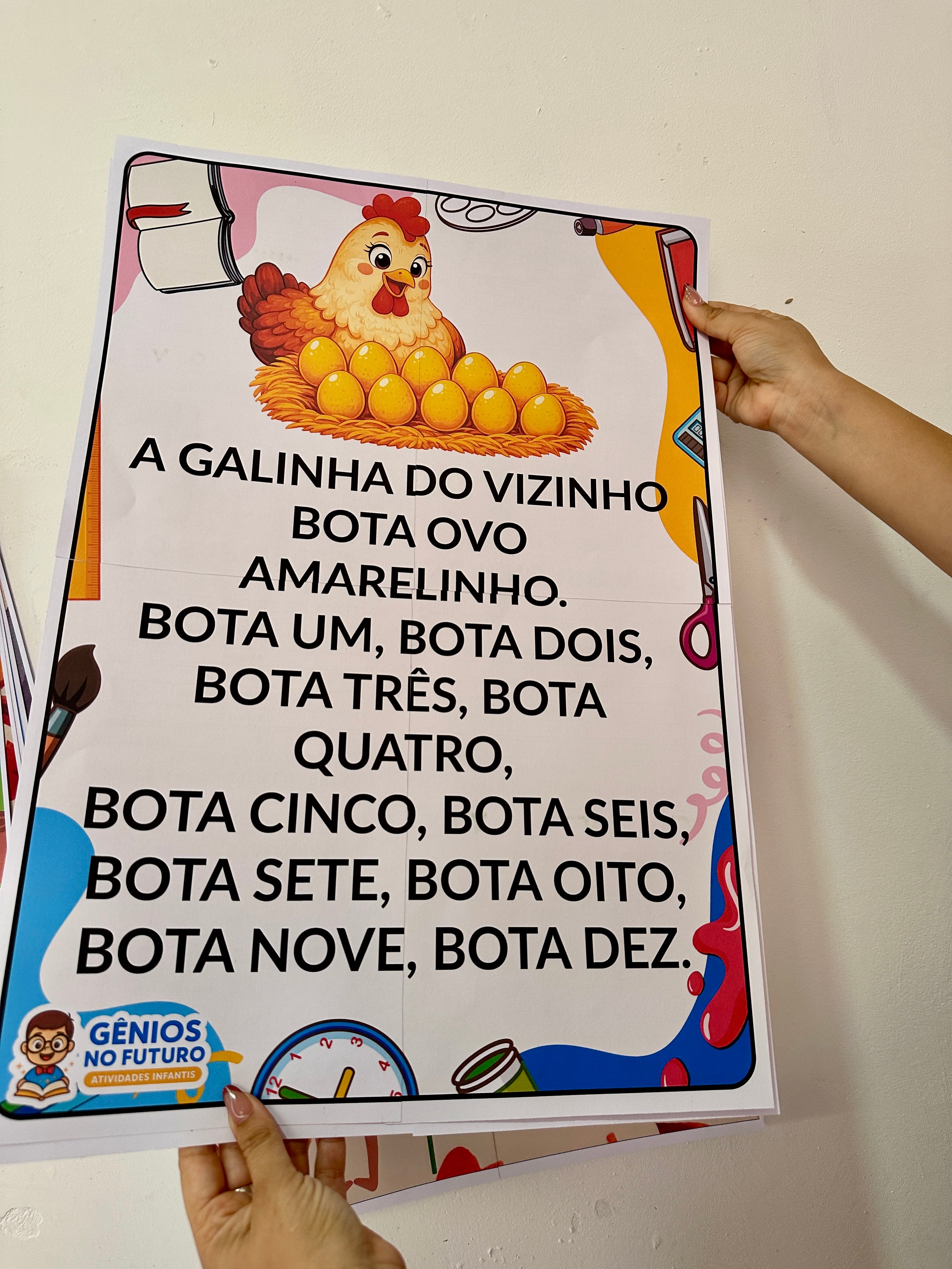 Cartaz das Parlendas